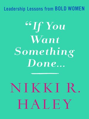 cover image of If You Want Something Done